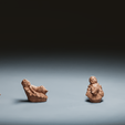 Xmas_3Dprintable_Jesus_Remastered.png Christmas nativity figurines Set 3D Printable 3D Scan