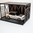 DSC01836-6.jpg Car Port Garage Container Scale 143 Dr!ft Racer Storm Child Diorama 1/43