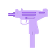 microuzijib.stl UZI croc charm
