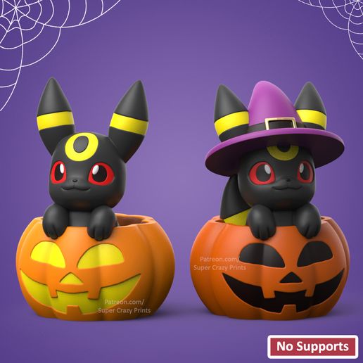 POKEMON - HALLOWEEN UMBREON (EASY PRINT NO SUPPORT)
