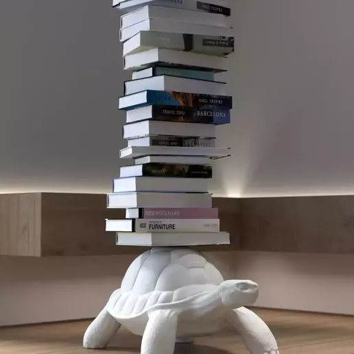 SELETTI Turtle Carry Bookcase HIGH QUALITY 3D model