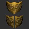 14.JPG Mortal Kombat X - Scorpion's mask For Cosplay