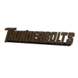 Untitled.png 3D MULTICOLOR LOGO/SIGN - Thunderbolts