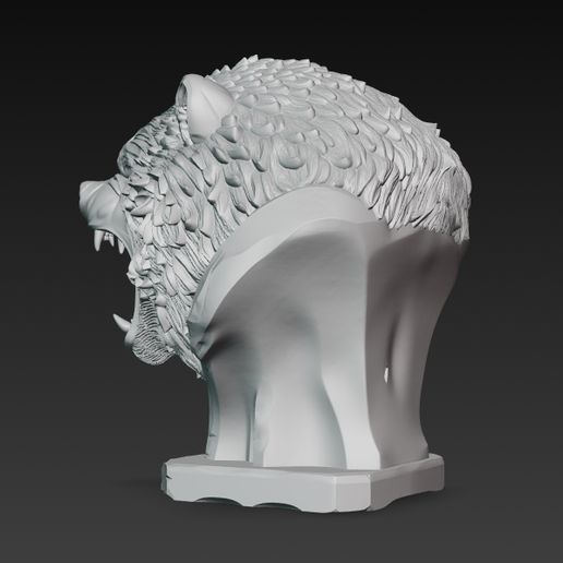 ayi-1.jpg Fureur anatomique : série de sculptures numériques hyper-détaillées sur la faune et la flore sauvages