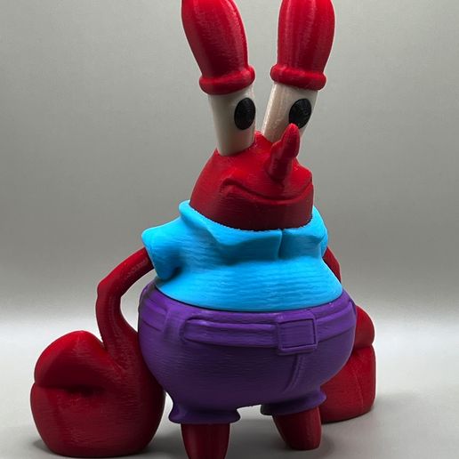 Mr Krabs (Easy print and Easy Assembly)