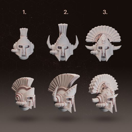 🛰 MINOTAURS SM - HEADS - 3D PRINT・ STL File for ・Cults