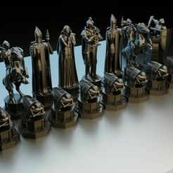 Harry Potter - Chess Wizarding Figure 3D print model