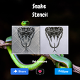 Hissing-Snake-Stencil.png Snake Stencil