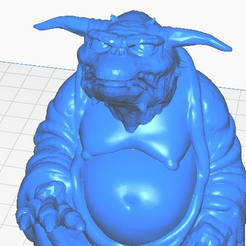 tclose.png Бесплатный STL файл Terror Dog Buddha w/claws (Ghostbusters - TV / Movies Collection)・Модель для загрузки и 3D-печати
