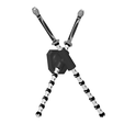 BW-Sticks-Back-Sheath2.png Black Widow Electric Baton / Staff | LED Light-up Functionality | Available With Matching Plinth | By Collins Creations 3D