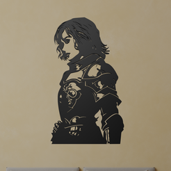 Joan-of-Arc-2.png Fichier STL Art mural Jeanne d'Arc・Objet imprimable en 3D à télécharger