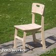 d12adb83c310e7d505b0d66482b5c711_display_large.jpg Free 3D file Curved Dining Chair cnc-style wedged mortise joints・3D printing idea to download