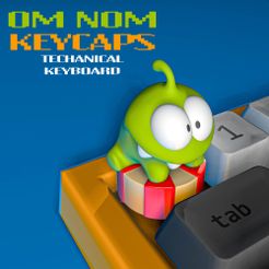E-1.jpg Om Nom et Candy - KEYCAP COLLECTION - CLAVIER MÉCANIQUE