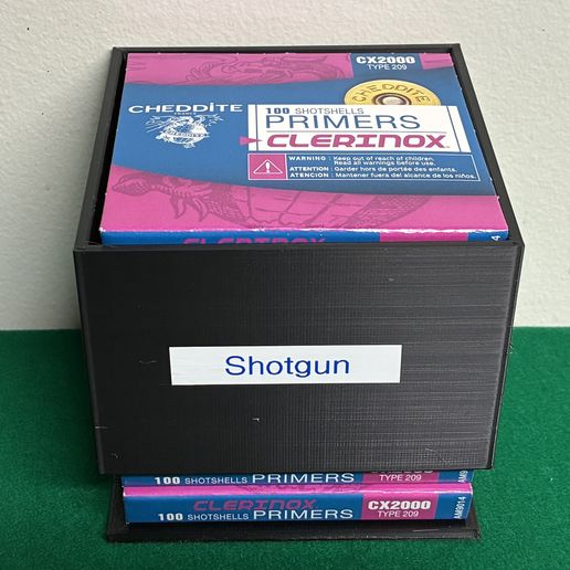 🔫 Large Primer Storage・ STL File for 3D printing・Cults