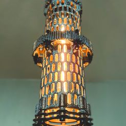 0F13BCFF-6ADB-438F-A2F4-37E08EAFC03F.jpg STL-Datei Lampenschirm im Steampunk-Stil・Design zum Herunterladen und 3D-Drucken