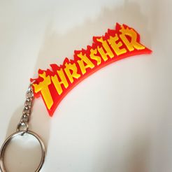 IMG_20220302_130128_924.jpg Fichier STL Porte-clés / porte-clés Thrasher・Modèle à télécharger et à imprimer en 3D