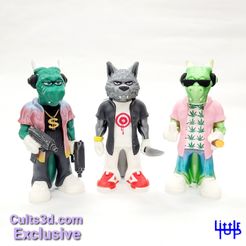 20210525_230548.jpg Archivo 3D Colección de figuras personalizadas de Lobo y Dragón#1・Objeto de impresión 3D para descargar
