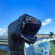 4.jpeg Ram air snorkel cover 4x4 grill alien mouth