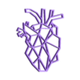 heart.stl ГЕОМЕТРИЧЕСКОЕ СЕРДЦЕ