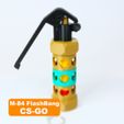 DSCF1346.jpg M-84 stylized flashbang grenade | CS-GO grenade prop