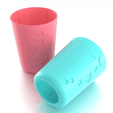 Capture d’écran 2018-03-26 à 16.48.34.png Free STL file Take & Toss Sleeve・3D print model to download