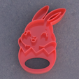 Conejo_huevo3.png Easter Cookie Cutter Set: Easter Bunny. Easter Cookie Cutter Pack: Easter Bunny.