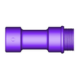outer barrel end cap.STL AMOEBA STRIKER Lightweight Carbon Outer Barrel