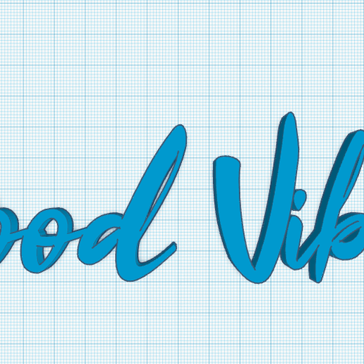 Good Vibes 3D model