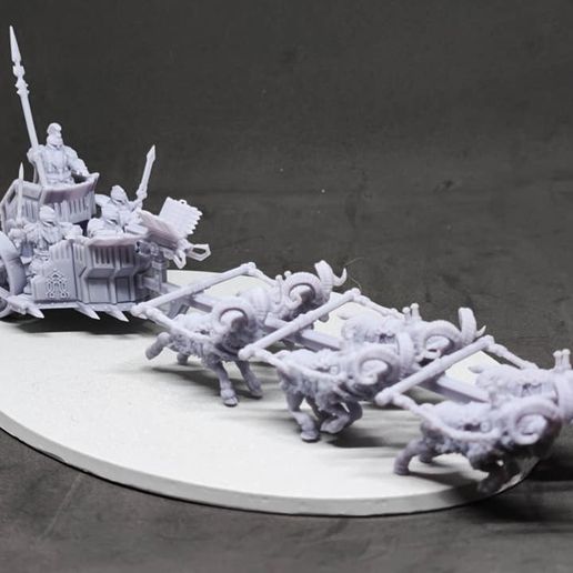 318460292_874322413693446_3276532121921147614_n.jpg Dwarf of Metal Mountain -  War Chariot