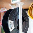P2110156.jpg Hanging Filament Holder with Rollers