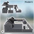 3.jpg Set of rural farm with multiple buildings, barn, well, and stone enclosure walls (12) - Modern WW2 WW1 World War Diaroma Wargaming RPG Mini Hobby