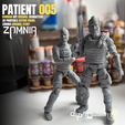 18.png Patient 005 - Donman art Original 3D printable full action figure