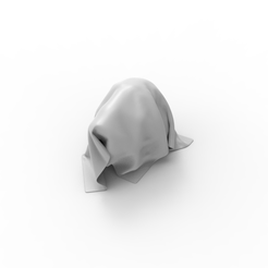 untitled.484.png invisible wrapped head underneath the floating cloth - halloween decor