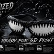 venomized-glasses-3d-printing-3dprint-venom-marvel-cosplay-fashion-sunglasses-fanart-accessories-nus.jpg Occhiali Venom - Accessori per cosplay in stile Venom della Marvel realizzati con stampa 3D