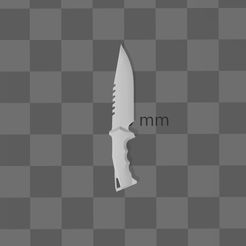 Screenshot-2022-01-14-145545.jpg Download STL file Tactical Knife • 3D printable object, Aboodkat