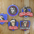 9.-Colo-colo.png PACK 15 KEY RINGS CHILE SOCCER TEAMS / COLO COLO/ UNIVERSIDADE CHILE / CATOLICA