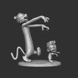 9.jpg Calvin and Hobbes halloween for 3d print stl