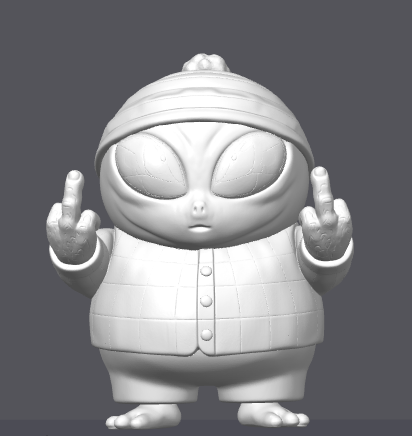 ERIC CARTMAN  SOUTH PARK - ALIEN FAN ART