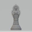 1.png Backlit Buddha 3D print model