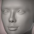 2.18.jpg 25 3D HEAD FACE FEMALE CHARACTER FEMALE TEENAGER PORTRAIT DOLL BJD LOW-POLY 3D MODEL