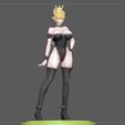 6.jpg BOWSETTE SEXY girl statue anime game character MARIO PEACH KUPA 3D print model