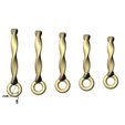 Hoop-Oval-section-Twist-triple-bail-link-size3to7-06.jpg Modelo de impressão 3D de alça dupla torcida de secção oval com laço