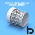 F15_Nozzle_Render_2.png EXHAUST NOZZLE F15-C EAGLE TAMIYA 1/48
