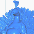 pclose.png Peacock Peafowl Buddha w/Tail (Animal Collection)