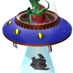 Rat-Fink-Ufinkster-4-1.jpg Fichier STL Rat Fink Un extraterrestre enlève un moteur・Objet imprimable en 3D à télécharger