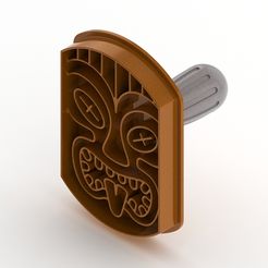 22ad999c213a16aefc1c0d40418707bd_preview_featured.jpg Fichier STL gratuit Tiki Cookie Cutter・Design à télécharger et à imprimer en 3D