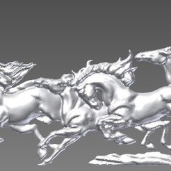 horses.PNG Relief running horses