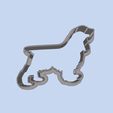 model-1.png American Cocker Spaniel (3) COOKIE CUTTERS, MOLD FOR CHILDREN, BIRTHDAY PARTY