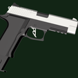 1.png Residual Evil 4: Remake - Sentinel Nine handgun 3D model