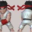 488.jpg ryu Arte de fã (sem ams-multiparts/3mf) - Street Fighter